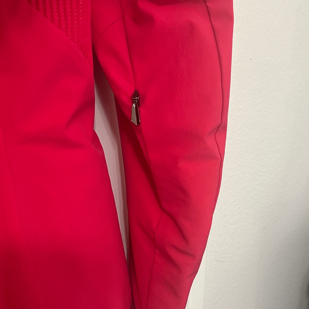 Spyder Women's Pink Ski Jacket with Fur Hood - Picture 11 of 16